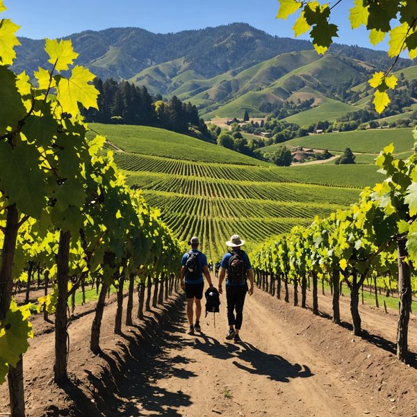 Quels sont les meilleurs itinéraires pour une randonnée à travers les vignobles de la Napa Valley, USA?