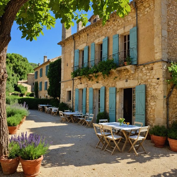 Où trouver une location de vacances en Provence avec des ateliers de cuisine et des visites de musées?