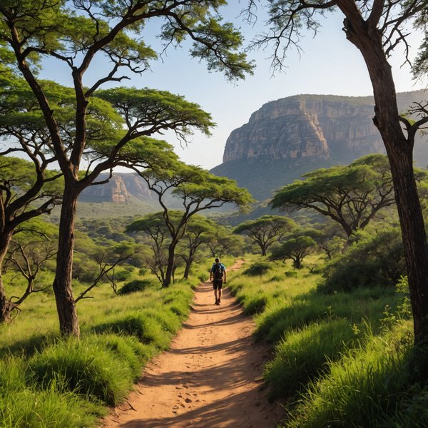 Quels sont les meilleurs sentiers pour une randonnée dans le Parc National de Kruger en Afrique du Sud?