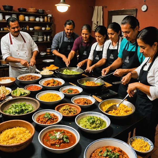 Où apprendre les techniques de cuisine traditionnelle au Mexique : ateliers et recommandations ?