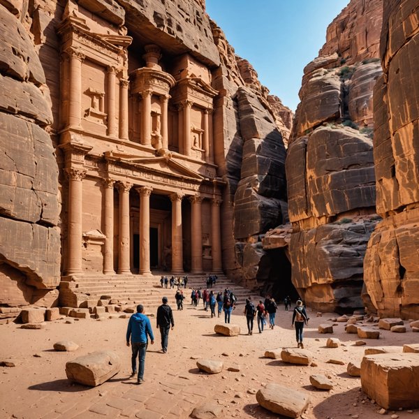 Comment organiser une visite des temples antiques de Petra, Jordanie : itinéraires et conseils pratiques ?